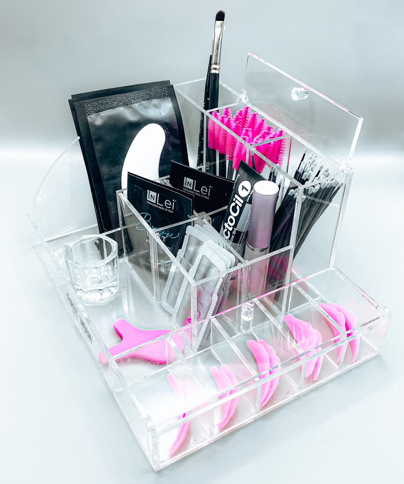 Lash & Browlift Organizer, Wimpernlifting Aufbewahrungsbox