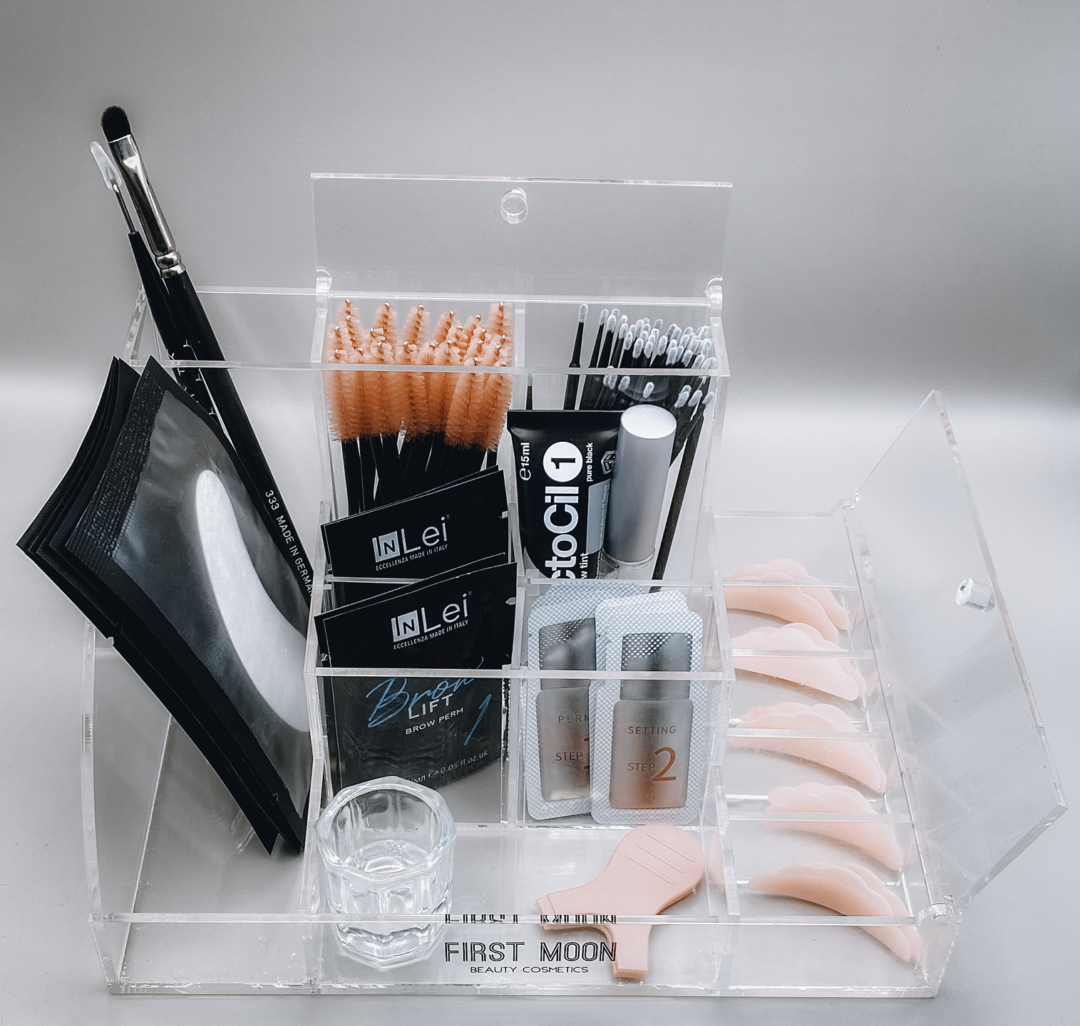 Lash & Browlift Organizer, Wimpernlifting Aufbewahrungsbox