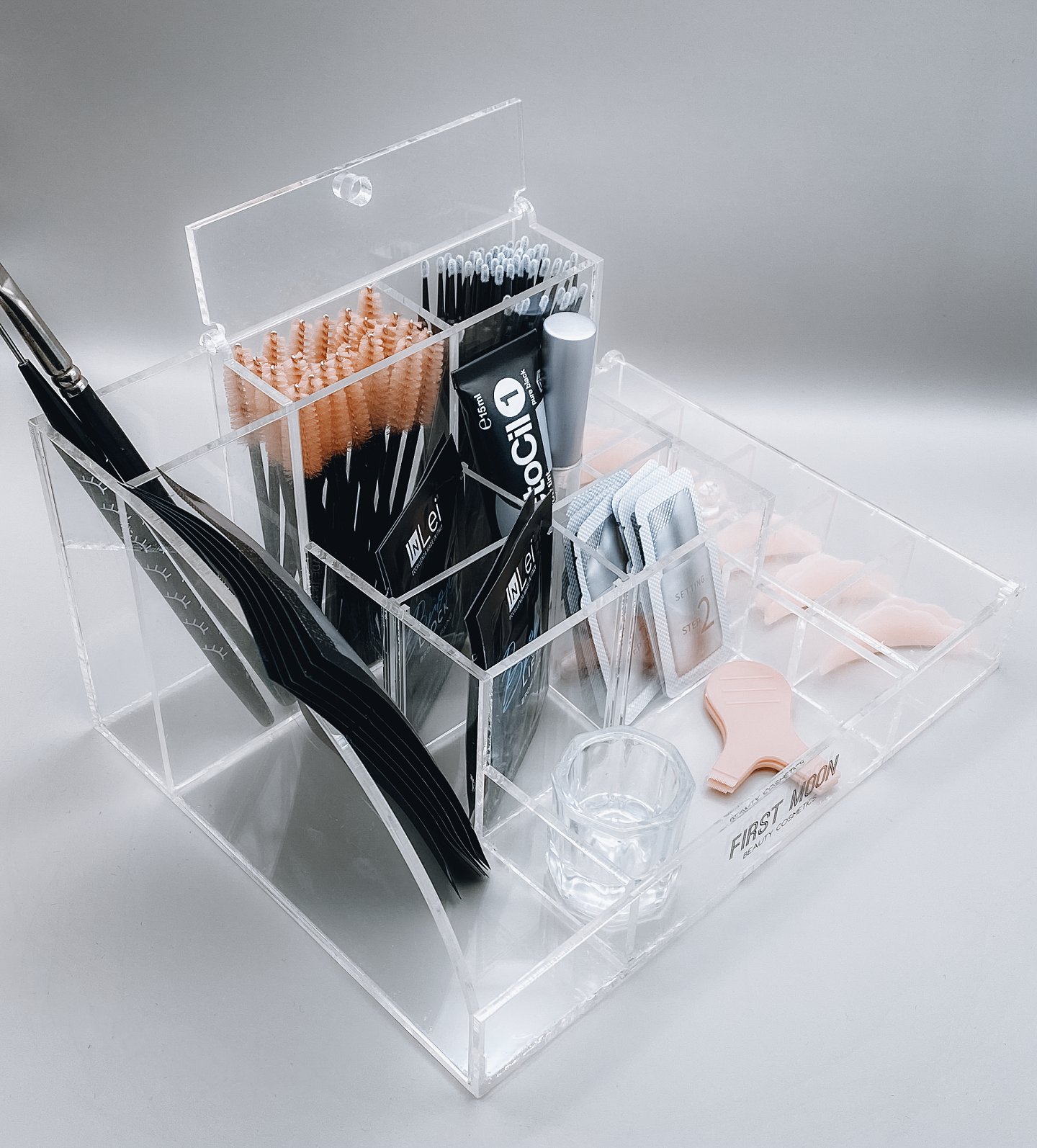 Lash & Browlift Organizer, Wimpernlifting Aufbewahrungsbox